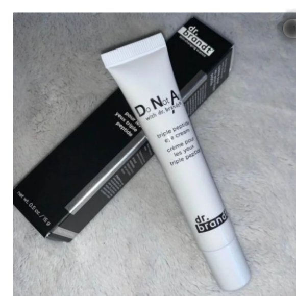 BNIB Dr. Brandt do not age  TRIPLE PEPTIDE EYE CREAM 0.5 oz / 15 g - Picture 1 of 5